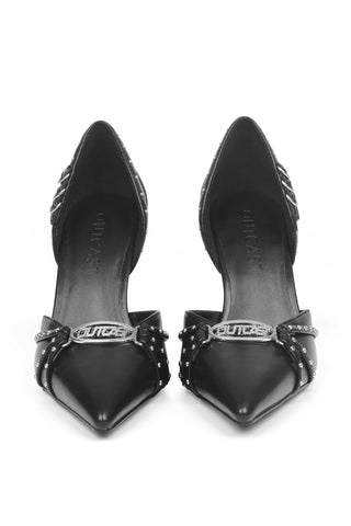 ZANETA PU HEELS BLACK Heels 