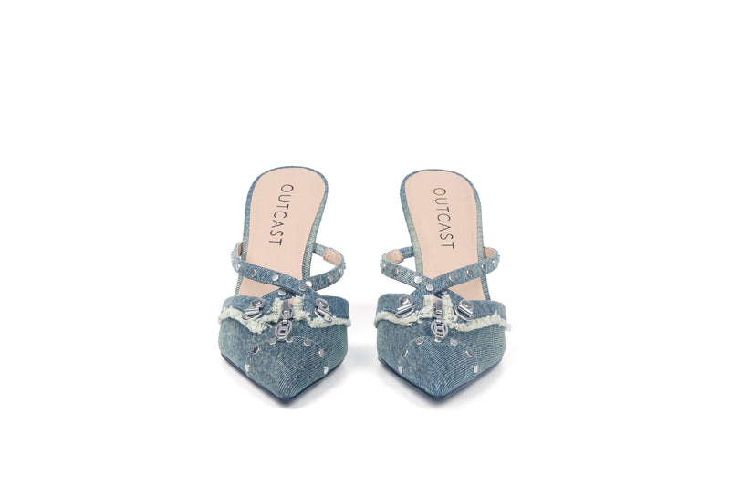CINDY DENIM HEELS Heels 