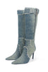 CINDY DENIM BOOTS Boots 