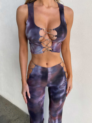 ZAFIRA PANT ABSTRACT AUTUMN Pants 