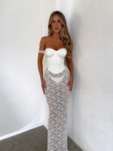 ZANA MAXI DRESS WHITE Maxi Dress DALI 