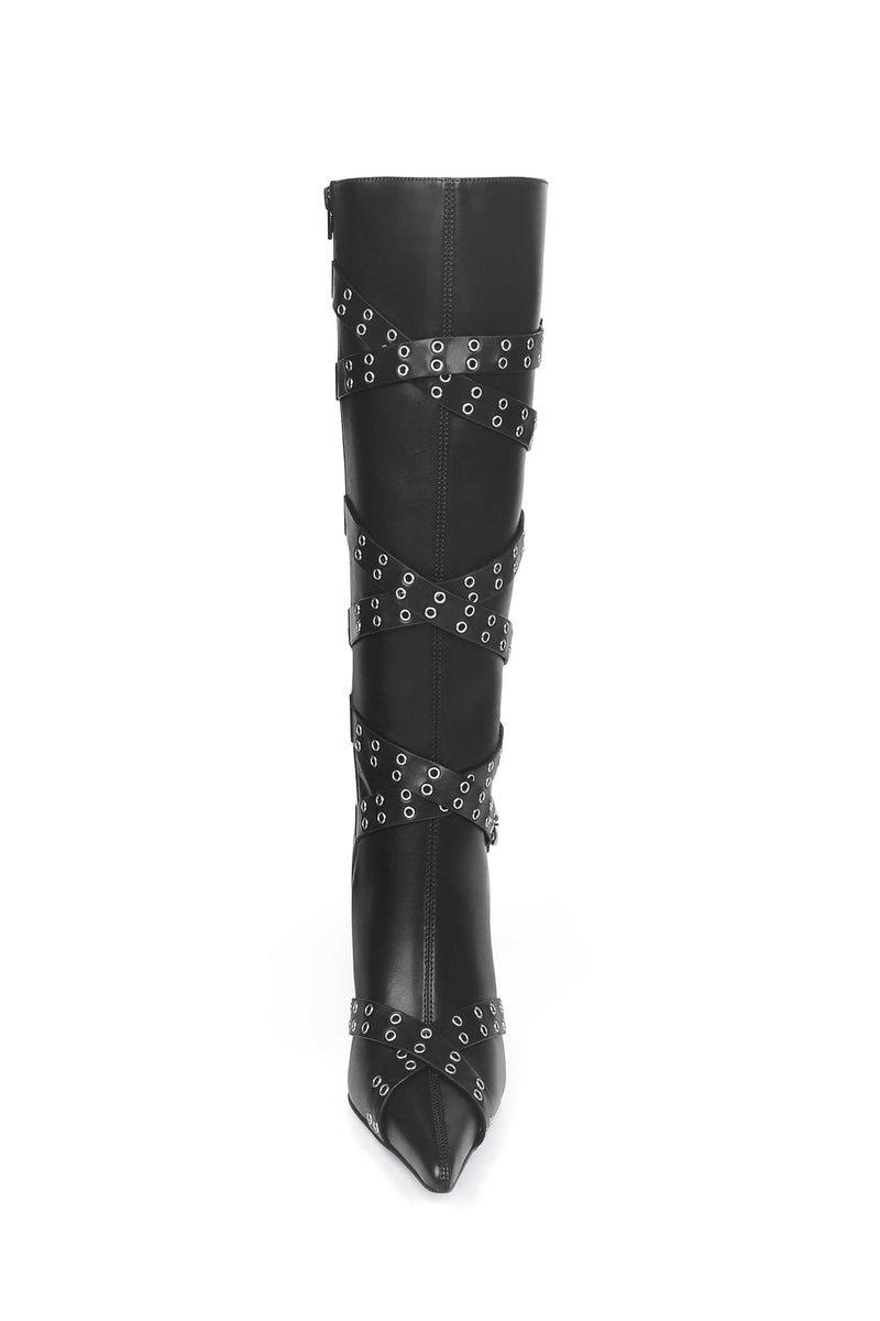 ZANETA PU BOOTS BLACK Boots 