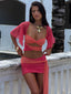 EMILLI TOP CORAL Crop Top 