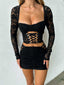 ZOYA MINI SKIRT BLACK Mini Skirt 