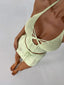 ANGELARA MINI SKIRT MATCHA Mini Skirt 