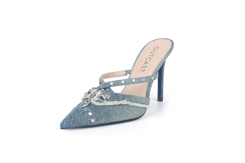 CINDY DENIM HEELS Heels 