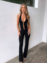 ECLIPSE JUMPSUIT BLACK Jumpsuit Dongguan Ma Yi Clothing Co., Ltd 