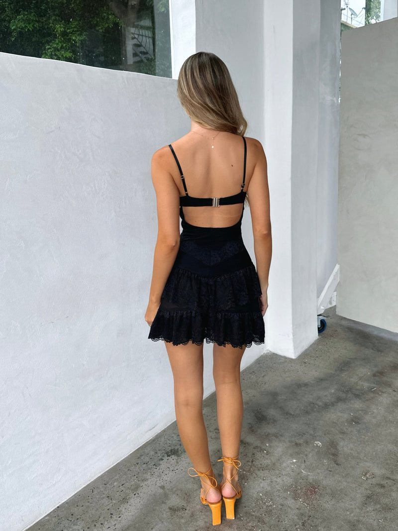 ANGEL MINI DRESS BLACK Mini Dress Outcast 