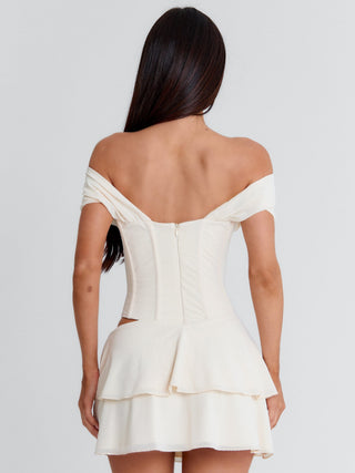 ADALYN MINI DRESS IVORY Mini Dress 