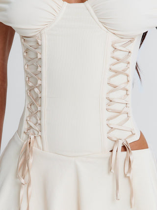 ADALYN MINI DRESS IVORY Mini Dress 