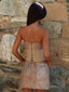 ADEL MINI SKIRT GOLD Mini Skirt 