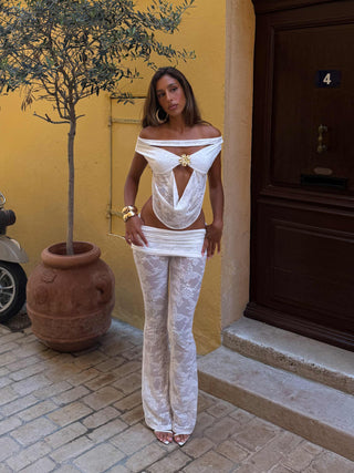 ADELYN PANT WHITE Pants 