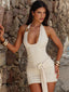 ADIMA MINI DRESS CREAM Mini Dress 