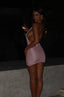 ADRIANA MINI DRESS PINK SHIMMER Mini Dress 