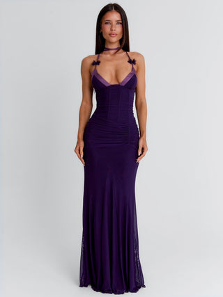 Ailiani Maxi Dress Purple Ailiani Maxi Dress Purple