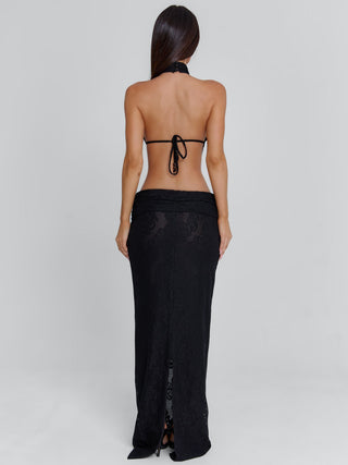 ALBINAE MAXI DRESS BLACK Maxi Dress 