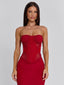 ALEXIAM MAXI DRESS RED Maxi Dress 