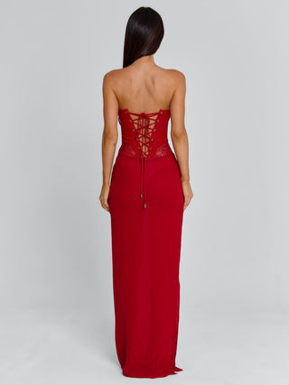 ALEXIAM MAXI DRESS RED Maxi Dress 