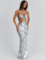 ALLIRA MAXI DRESS SILVER Maxi Dress 