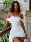 ALORA MINI DRESS WHITE Mini Dress 
