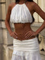 AMELI TOP WHITE Crop Top 