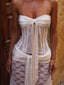 AMORA MAXI SKIRT WHITE Maxi Skirt 