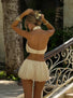 ANAHI MINI SKIRT BUTTERCREAM Mini Skirt 