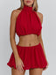ANAHI TOP RED Crop Top 
