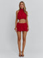 ANAHI TOP RED Crop Top 