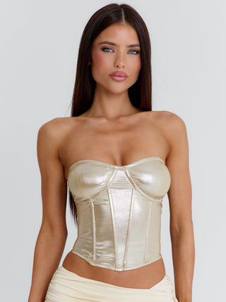ANIA CORSET TOP GOLD Corset 