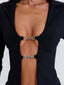 ANIYAH SHIRT BLACK Blouse 