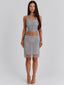 ANNARELLA CROP TOP SILVER Crop Top 