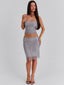 ANNARELLA CROP TOP SILVER Crop Top 