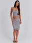 ANNARELLA CROP TOP SILVER Crop Top 