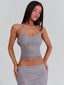 ANNARELLA CROP TOP SILVER Crop Top 