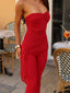 ARI JUMPSUIT RED Jumpsuit 