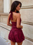 ARIANAN MINI DRESS BURGUNDY Mini Dress 
