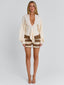 SUNDAZE SHORTS BROWN BEIGE STRIPE Shorts 