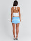 ARLO MINI SKIRT BLUE Mini Skirt 
