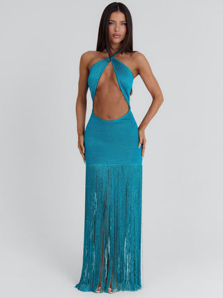 ARRABELLA MAXI DRESS TEAL Maxi Dress 