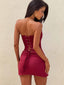 ASHIA MINI DRESS RED Mini Dress 