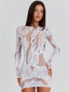 ASLAN MINI DRESS WHITE Mini Dress 