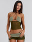 AUBRI SHORTS KHAKI Shorts 