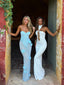 ANIKA MAXI DRESS BABY BLUE Maxi Dress 