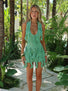 AZAI MINI DRESS MINT SHIMMER Mini Dress 