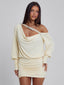 AZARI MINI DRESS CREAM Mini Dress 