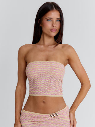 AZARIAH TOP PINK Crop Top 