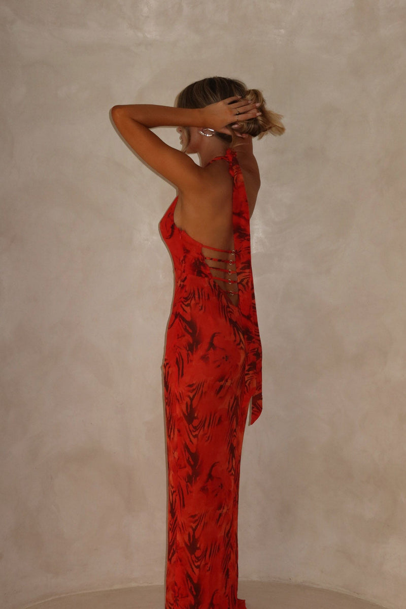 AZORES MAXI DRESS SCARLET MIRAGE Maxi Dress 