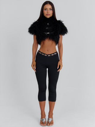 AZUL CAPRI PANT BLACK Pants 