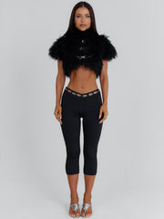 AZUL CAPRI PANT BLACK